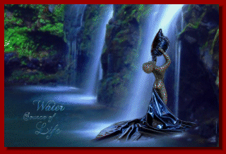 Sculpture L'eau, Source de vie - Photo officielle