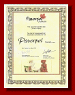 Certificat de classe des matres de Paverpol Canada